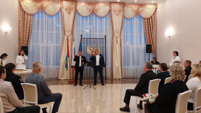 празднование Дня сотрудников органов внутренних дел.