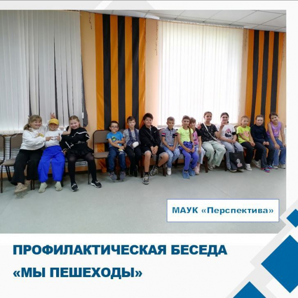 «Мы — пешеходы!».