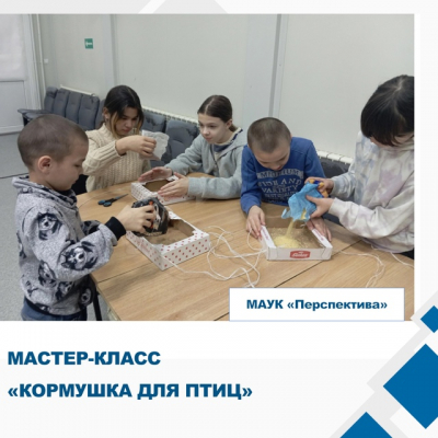 Ребята сделали кормушки для птиц!