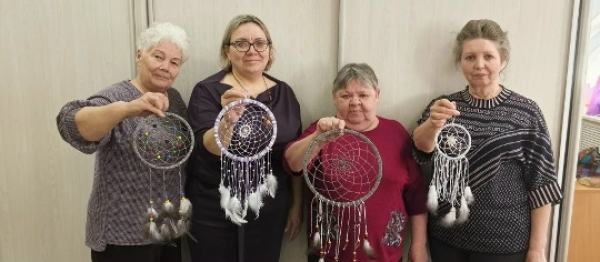 Мастер-класс «Амулет-ловец снов» в СК «Два Ленина»