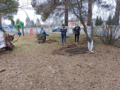 ✨ Всероссийский субботник в Кармацком СДК! ✨